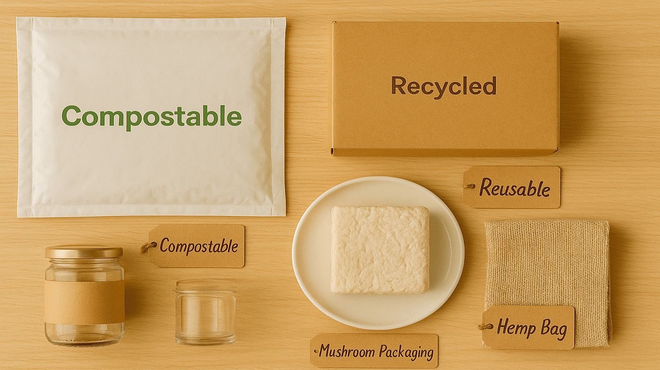 Types of Eco Friendly Packaging Materials Types of Eco Friendly Packaging Materials